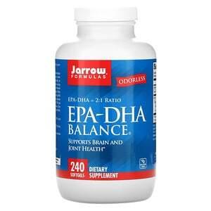 Jarrow Formulas, EPA-DHA Balance, 240 Softgels - HealthCentralUSA