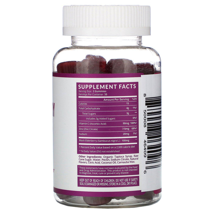 Havasu Nutrition, Premium Elderberry Gummies, 60 Gummies - HealthCentralUSA