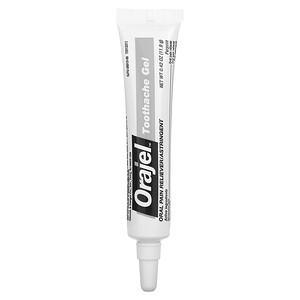 Orajel, Instant Pain Relief Gel, 3X Medicated For Toothache & Gum, 0.42 oz (11.9 g) - HealthCentralUSA