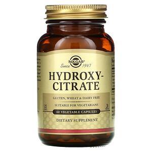 Solgar, Hydroxy-Citrate, 60 Vegetable Capsule - HealthCentralUSA
