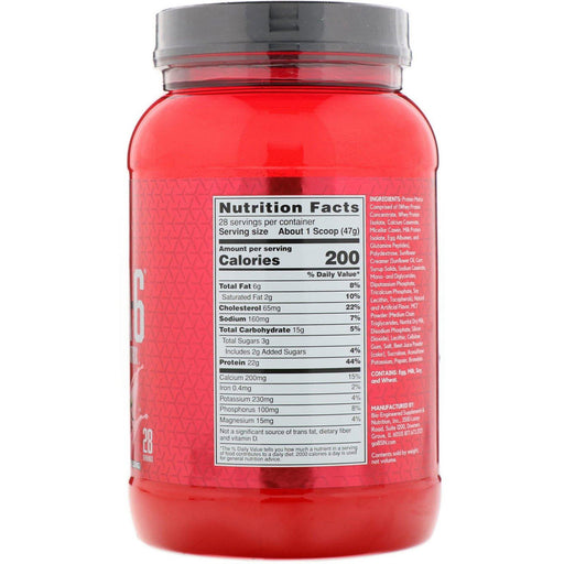 BSN, Syntha-6, Ultra Premium Protein Matrix, Strawberry Milkshake, 2.91 lbs (1.32 kg) - HealthCentralUSA