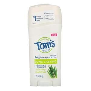Tom's of Maine, Natural Long Lasting Deodorant, Refreshing Lemongrass, 2.25 oz (64 g) - HealthCentralUSA