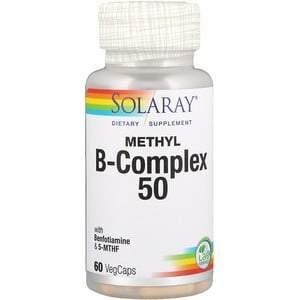 Solaray, Methyl B-Complex 50, 60 VegCaps - HealthCentralUSA
