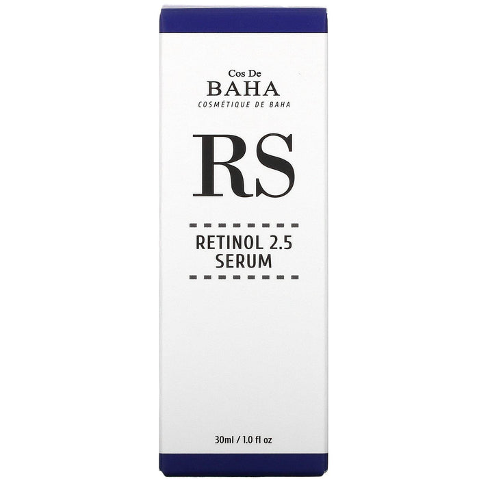 Cos De BAHA, RS, Retinol 2.5 Serum, 1 fl oz (30 ml) - HealthCentralUSA