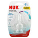 NUK, Smooth Flow Replacement Nipples, 6+ Months, 2 Nipples - HealthCentralUSA
