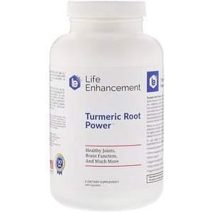 Life Enhancement, Turmeric Root Power, 240 Capsules - HealthCentralUSA