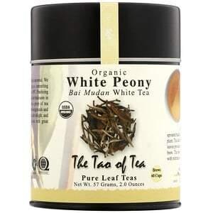 The Tao of Tea, Organic Bai Mudan White Tea, White Peony, 2.0 oz (57 g) - HealthCentralUSA