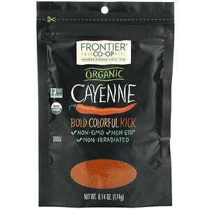 Frontier Natural Products, Organic Cayenne, 6.14 oz (174 g) - HealthCentralUSA