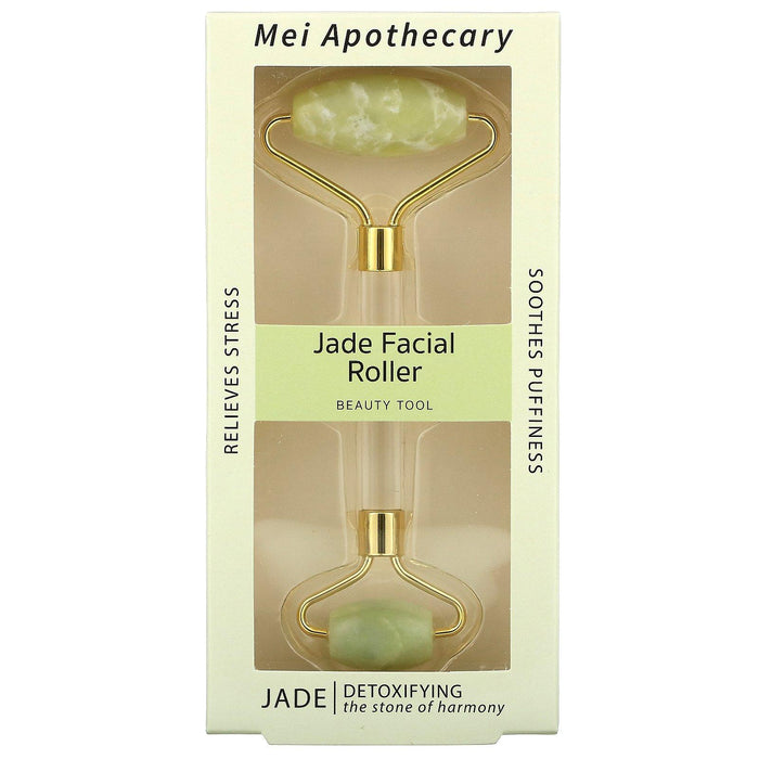 Mei Apothecary, Jade Facial Roller, 1 Roller - HealthCentralUSA