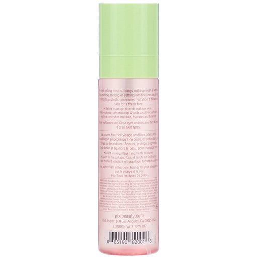 Pixi Beauty, Makeup Fixing Mist, with Rose Water and Green Tea, 2.7 fl oz (80 ml) - HealthCentralUSA