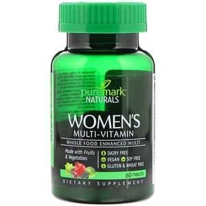 PureMark Naturals, Women's Multi-Vitamin, 60 Tablets - HealthCentralUSA