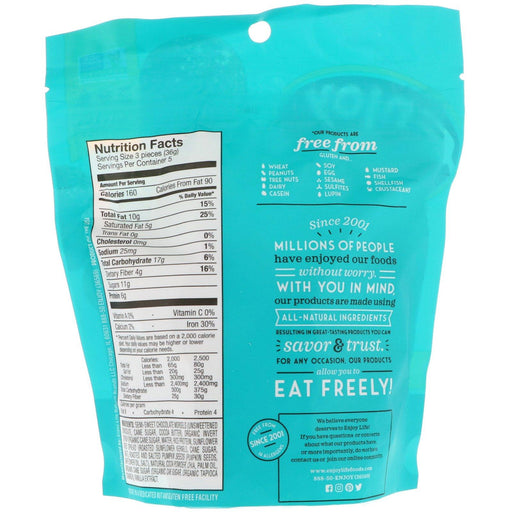 Enjoy Life Foods, Chocolate Protein Bites, Sunseed Butter, 6.4oz (180g) - HealthCentralUSA