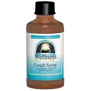 Source Naturals, Wellness, Cough Syrup, 8 fl oz (236 ml) - HealthCentralUSA