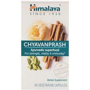 Himalaya, Chyavanprash Ayurvedic Superfood, 60 Vegetarian Capsules - HealthCentralUSA