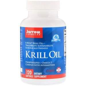 Jarrow Formulas, Krill Oil, 120 Softgels - HealthCentralUSA