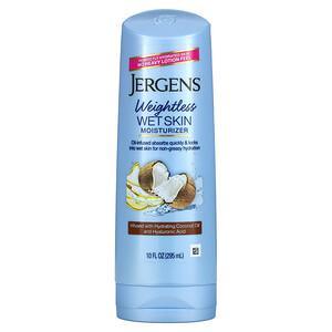 Jergens, Weightless Wet Skin Moisturizer, Coconut Oil, 10 fl oz (295 ml) - HealthCentralUSA