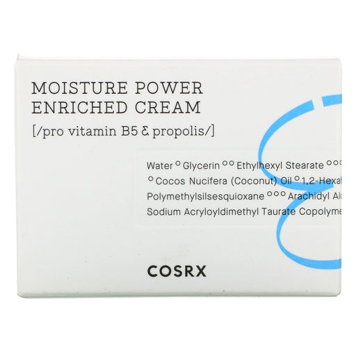 Cosrx, Hydrium, Moisture Power Enriched Cream, 1.69 fl oz (50 ml) - HealthCentralUSA