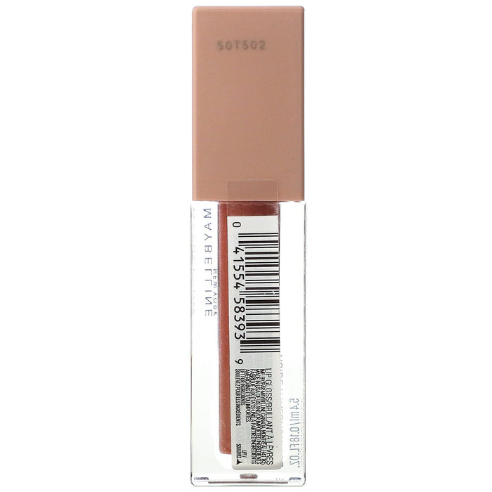 Maybelline, Lifter Gloss With Hyaluronic Acid, 009 Topaz, 0.18 fl oz (5.4 ml) - HealthCentralUSA