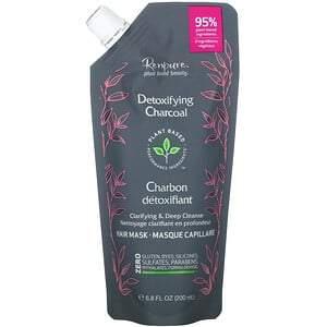 Renpure, Detoxifying Charcoal, Hair Mask, 6.8 fl oz (200 ml) - HealthCentralUSA