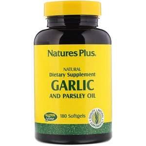 Nature's Plus, Garlic and Parsley Oil, 180 Softgels - HealthCentralUSA