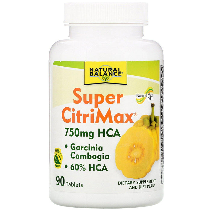 Natural Balance, Super CitriMax, 90 Tablets - HealthCentralUSA