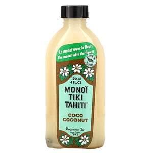 Monoi Tiare Tahiti, Coconut Oil, Coco Coconut, 4 fl oz (120 ml) - HealthCentralUSA