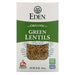 Eden Foods, Organic, Green Lentils, 16 oz (454 g) - HealthCentralUSA