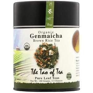 The Tao of Tea, Organic Genmaicha, Brown Rice Tea , 3.5 oz (100 g) - HealthCentralUSA