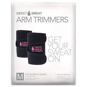 Sports Research, Sweet Sweat Arm Trimmers, Unisex-Regular, Pink, 1 Pair - HealthCentralUSA