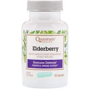 Quantum Health, Elderberry Immune Defense, 60 Capsules - HealthCentralUSA