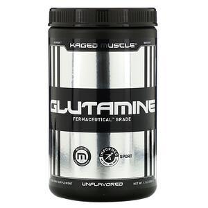 Kaged Muscle, Glutamine, Unflavored, 1.1 lbs (500 g) - HealthCentralUSA