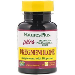 Nature's Plus, Ultra Pregnenolone, 60 Vegetarian Capsules - HealthCentralUSA