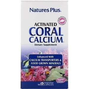 Nature's Plus, Activated Coral Calcium, 90 Vegetarian Capsules - HealthCentralUSA