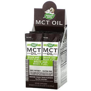 Nature's Way, MCT Oil, 18 Packets, 0.5 fl oz (15 ml) Each - HealthCentralUSA