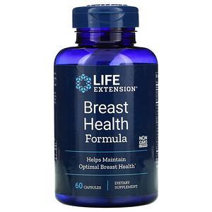 Life Extension, Breast Health Formula, 60 Capsules - HealthCentralUSA