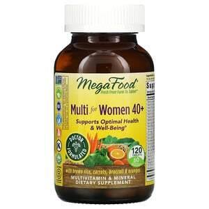 MegaFood, Multi for Women 40+, 120 Tablets - HealthCentralUSA