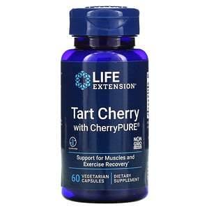 Life Extension, Tart Cherry with CherryPURE, 60 Vegetarian Capsules - HealthCentralUSA