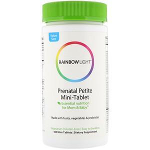 Rainbow Light, Prenatal Petite Mini-Tablet, 180 Mini-Tablets - HealthCentralUSA