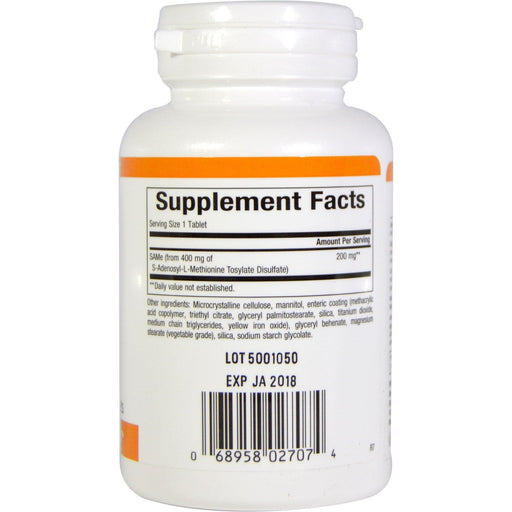 Natural Factors, SAMe, 200 mg, 30 Enteric Coated Tablets - HealthCentralUSA