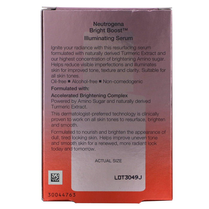 Neutrogena, Bright Boost, Illuminating Serum, 1.0 fl oz (30 ml) - HealthCentralUSA