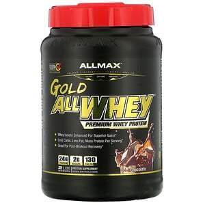 ALLMAX Nutrition, AllWhey Gold, 100% Whey Protein + Premium Whey Protein Isolate, Chocolate, 2 lbs (907 g) - HealthCentralUSA