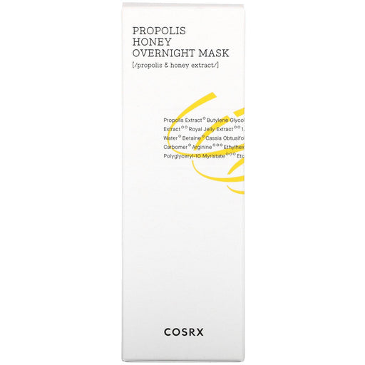 Cosrx, Propolis Honey Overnight Beauty Mask, 2.02 fl oz (60 ml) - HealthCentralUSA