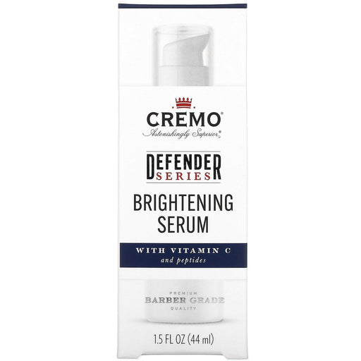 Cremo, Defender Series, Brightening Serum with Vitamin C and Peptides, 1.5 fl oz (44 ml) - HealthCentralUSA