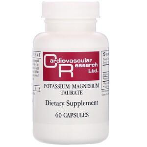 Cardiovascular Research, Potassium-Magnesium Taurate, 60 Capsules - HealthCentralUSA