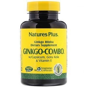 Nature's Plus, Ginkgo-Combo, 90 Vegetarian Capsules - HealthCentralUSA