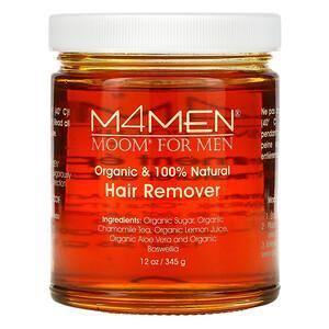 Moom, M4Men, Hair Remover, for Men, 12 oz (345 g) - HealthCentralUSA