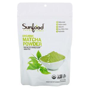 Sunfood, Superfoods, Organic Matcha Powder, 4 oz (113 g) - HealthCentralUSA
