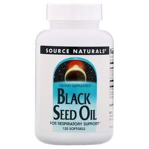Source Naturals, Black Seed Oil, 120 Softgels - HealthCentralUSA