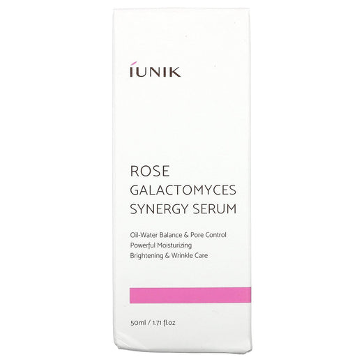 iUNIK, Rose Galactomyces Synergy Serum, 1.71 fl oz (50 ml) - HealthCentralUSA