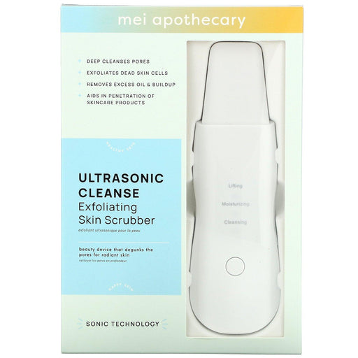 Mei Apothecary, Ultrasonic Cleanse, Exfoliating Skin Scrubber, 1 Scrubber - HealthCentralUSA